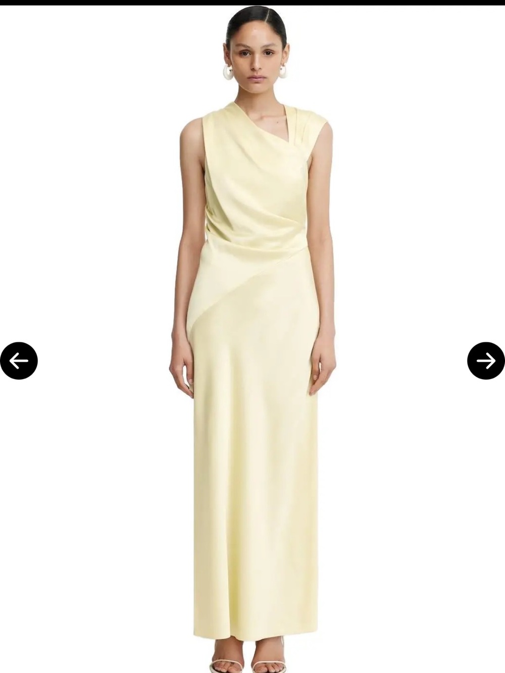 NWT Significant Other Becca Maxi Dress (Butter Yellow)